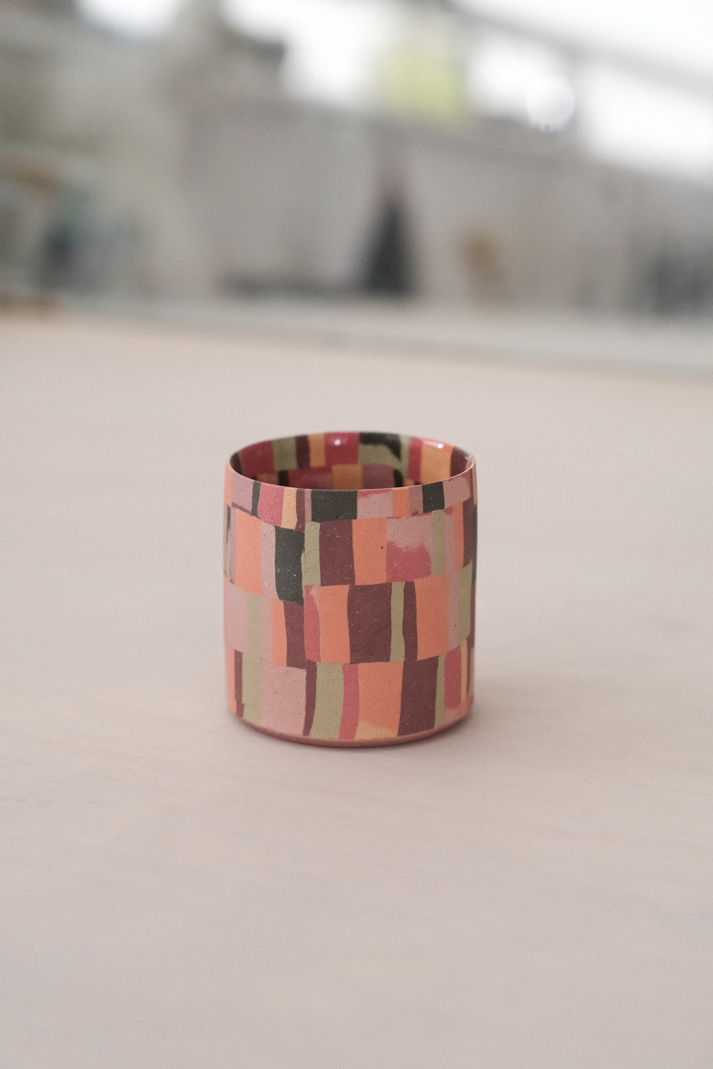 #002 Dana Cup - Orange Pink