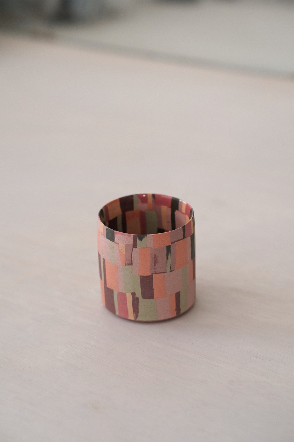 #002 Dana Cup - Orange Pink