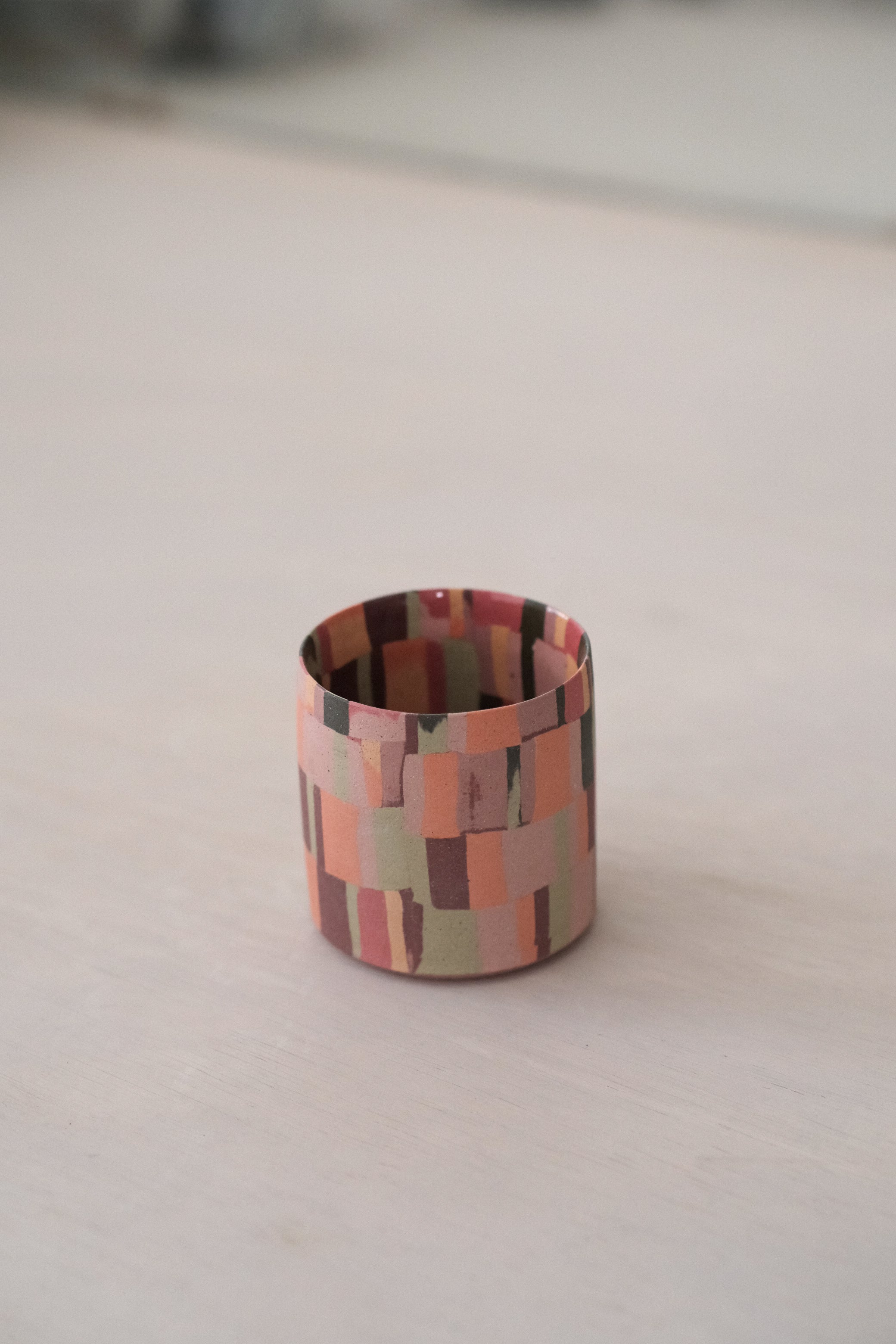 #002 Dana Cup - Orange Pink